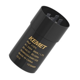 1 pcs - KEMET 100μF Aluminium Electrolytic Capacitor 220V ac, Snap-In - 100MS22ACMA1STD