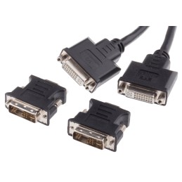 1 pcs - Matrox PCIe x1 512MB Graphics Card M Series, DDR2 Memory, DVI, VGA Output