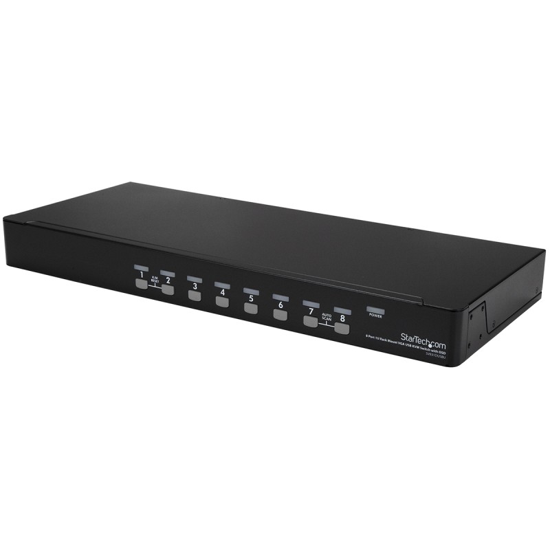 1 pcs - StarTech.com 8 Port USB VGA KVM Switch, 1920 x 1440 Maximum Resolution