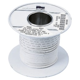 1 Reel of 304 M - Alpha Wire Green/Yellow 0.82 mm² Hook Up Wire, 16/0.25 mm, 304m, PVC Insulation