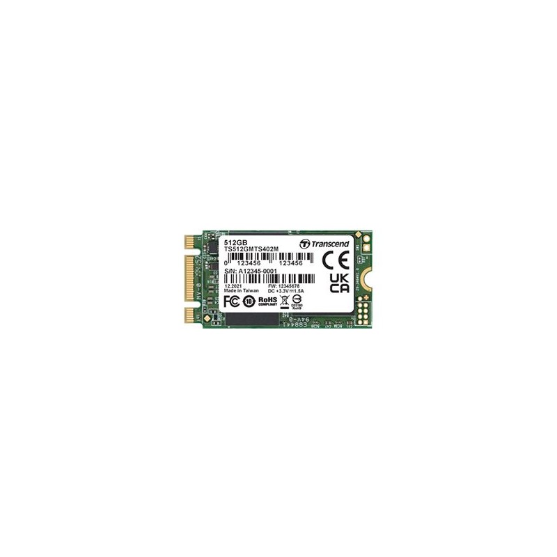 1 pcs - Transcend MTS402M M.2 512 GB Internal SSD Drive