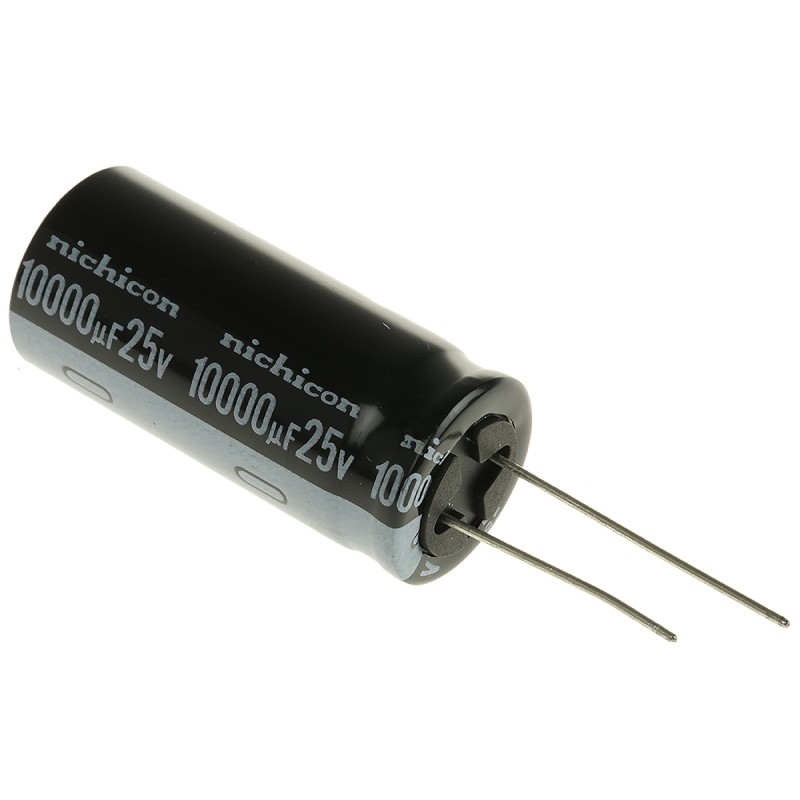 1 pcs - Nichicon 10000μF Aluminium Electrolytic Capacitor 25V dc, Radial, Through Hole - UVY1E103MHD