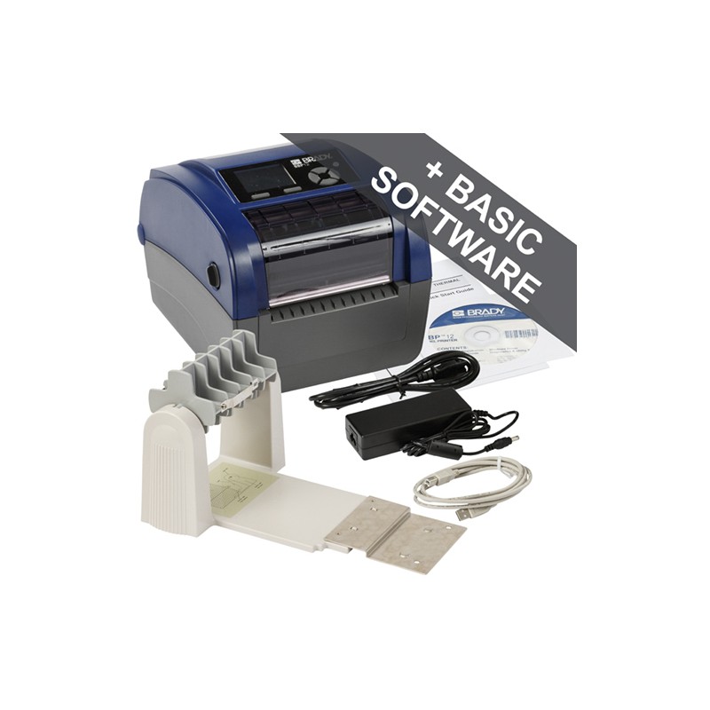 1 pcs - Brady BBP12 Label Printer, 112mm Max Label Width, Type E Plug