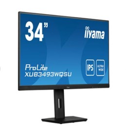 1 pcs - iiyama PROLITE XUB3493WQSU-B5 34in LED Monitor, 3440 x 1440