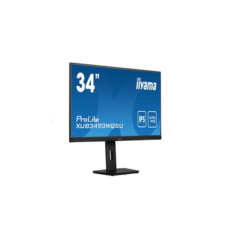 1 pcs - iiyama PROLITE XUB3493WQSU-B5 34in LED Monitor, 3440 x 1440