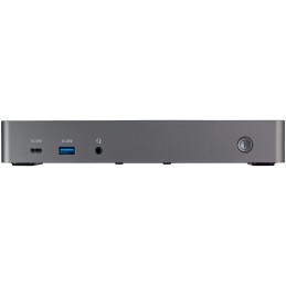 1 pcs - StarTech.com Triple Monitor 4K USB-C Docking Station with DisplayPort, HDMI - 6 x USB ports, USB A, USB C