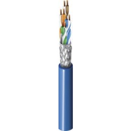 1 Reel of 500 M - Belden Cat6a Ethernet Cable, S/FTP, Blue LSZH Sheath, 500m, Low Smoke Zero Halogen (LSZH)
