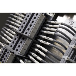 1 pcs - Brady B-342 PermaSleeve White Heatshrink Labels, 25.4mm Width, 16.38mm Height, 1000 Qty