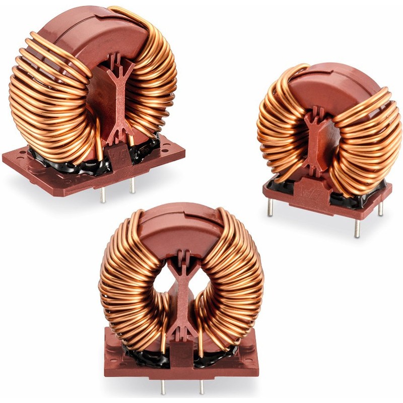 1 pcs - Wurth Elektronik 2 x 1 mH 18.5 A Common Mode Choke 2 x 5.5mΩ