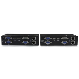 1 pcs - StarTech.com Dual Monitor USB VGA over CATx KVM Extender, 200m