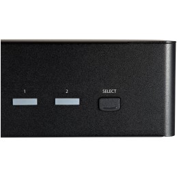1 pcs - StarTech.com 2 Port Dual Monitor USB HDMI KVM Switch, 3.5 mm Stereo 3840 x 2160 Maximum Resolution