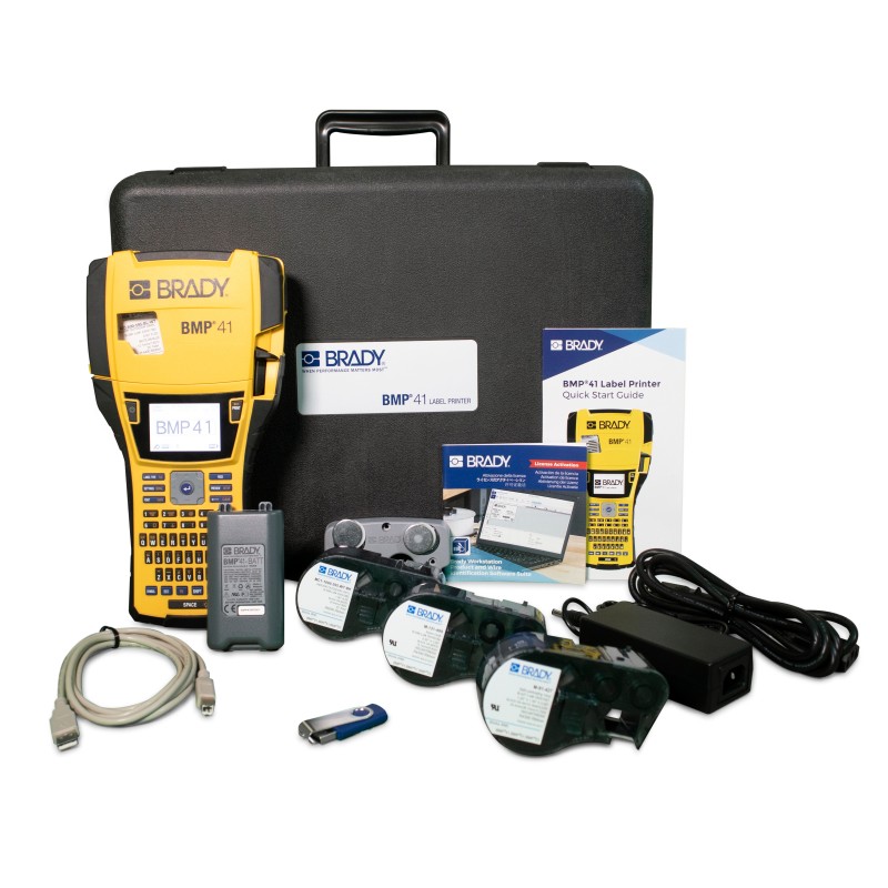 1 pcs - Brady BMP-EU Handheld Label Printer, 25.4mm Max Label Width, Type E Plug