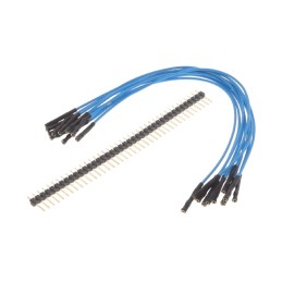 1 pcs : 920-0007-01 - QTY. 10 7' BLUE FEMALE JUMPERS A