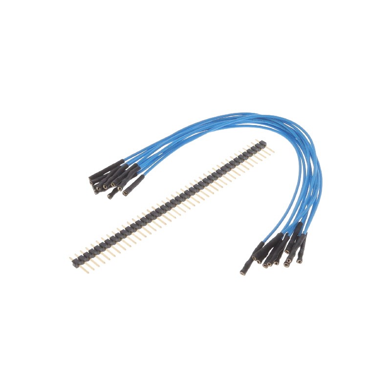 1 pcs : 920-0007-01 - QTY. 10 7' BLUE FEMALE JUMPERS A