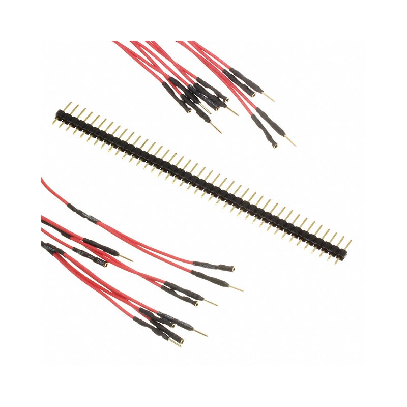 1 pcs : 922-0003-01 - QTY. 5 RED MALE/FEMALE 11' 4 WAY