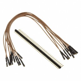 1 pcs : 920-0190-01 - QTY. 10 9' BROWN FEMALE JUMPERS