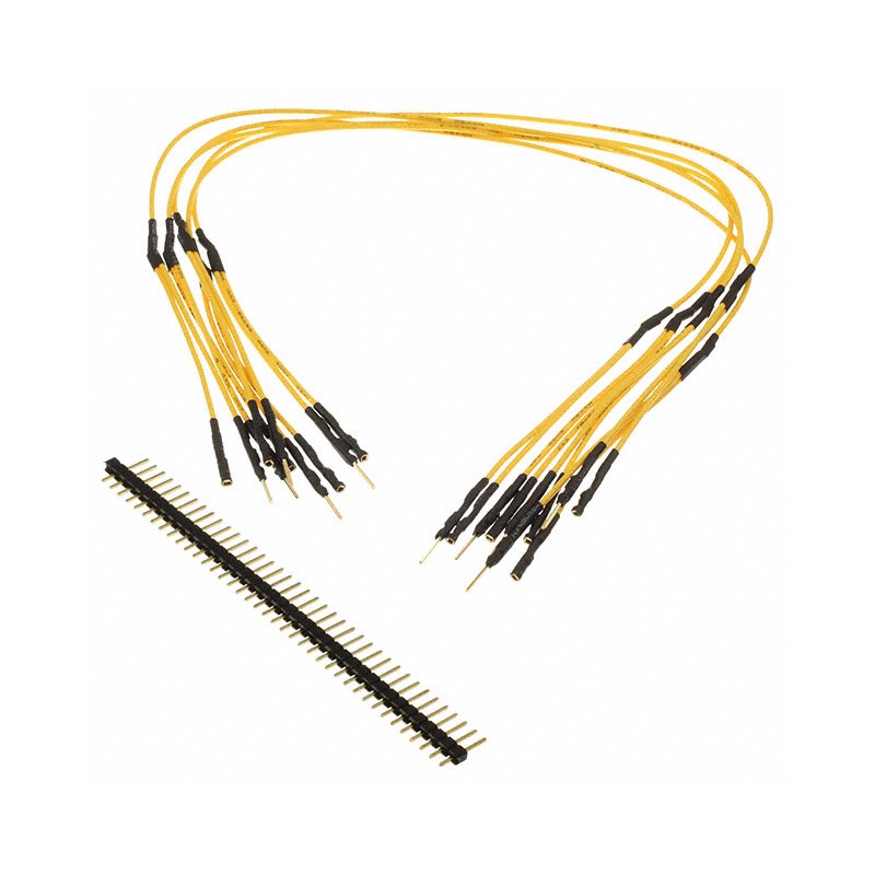 1 pcs : 922-0004-01 - QTY. 5 YELLOW MALE/FEMALE 11' 4