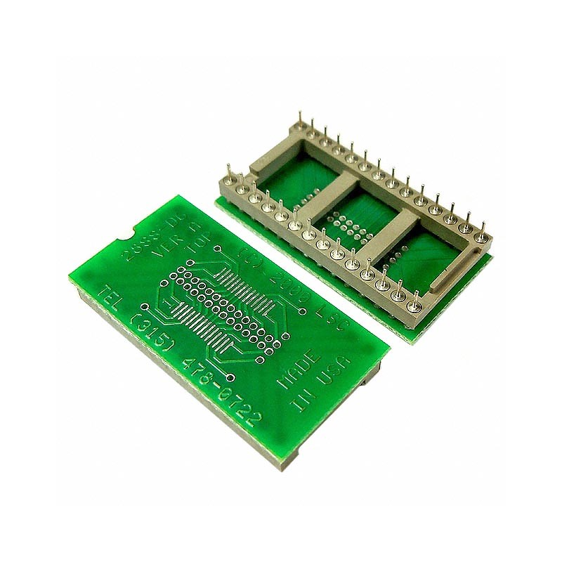 1 pcs : PA-SSD6SM18-28 - ADAPTER 28TSSOP TO 28DIP(600MIL)