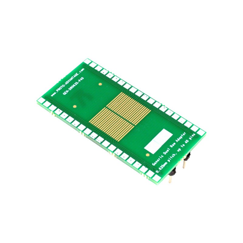 1 pcs : GEN-DR0635-P40 - GENERIC DUAL ROW 0.635MM PITCH 4