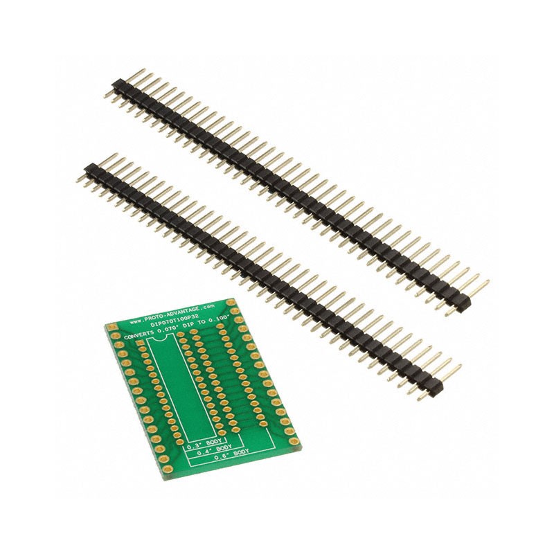 1 pcs : DIP070T100P32 - DIP-32 0.070' (0.07'/1.78MM) PIT