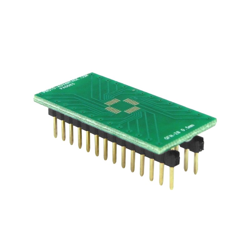 1 pcs : PA0065 - QFN-28 TO DIP-28 SMT ADAPTER