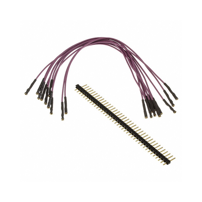 1 pcs : 920-0212-01 - 10 PACK 7' FEMALE PURPLE JUMPERS