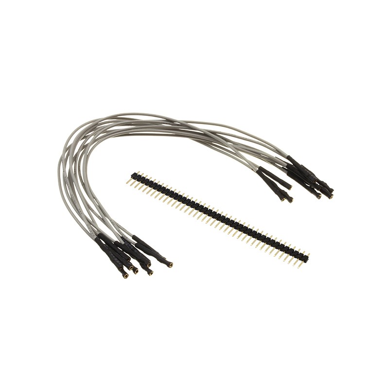 1 pcs : 920-0208-01 - 10 PACK 7' FEMALE GRAY JUMPERS W