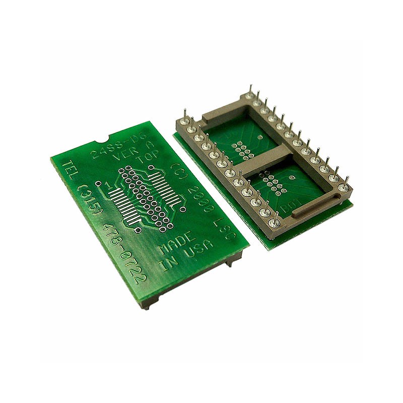 1 pcs : PA-SSD6SM18-24 - ADAPTER 24TSSOP TO 24DIP