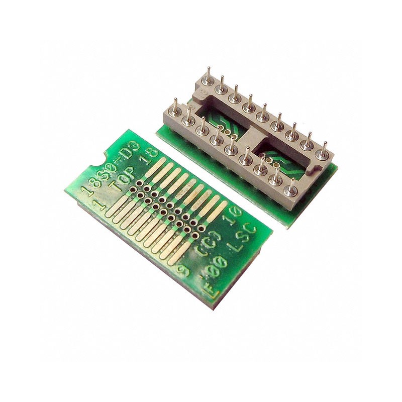 1 pcs : PA-SOD3SM18-18 - SOCKET ADAPTER SOIC TO 18DIP