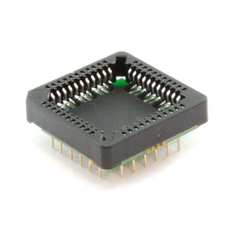 1 pcs : PA0107C-P-R-SOCKET - PLCC-44 SOCKET TO PGA-44 PIN 1 O