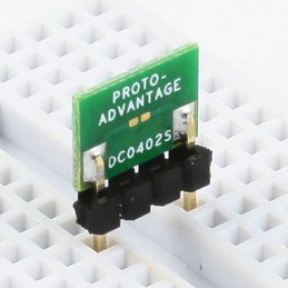 1 pcs : DC0402S-10X - 10PC DISCRETE 0402 TO 300MIL TH
