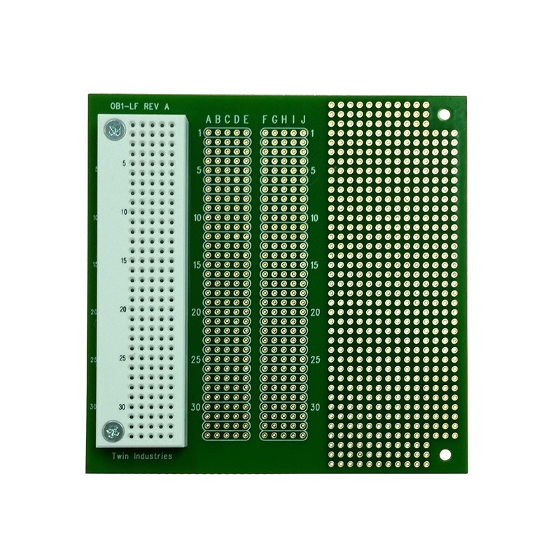 1 pcs : OB1-LF - BREADBOARD DISTI STRIP 4X4'