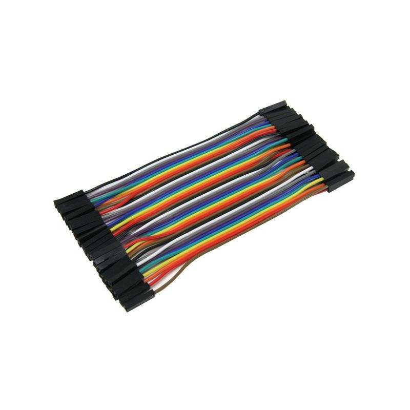 1 pcs : ZW-FF-10 - ZIPWIRE FEMALE-TO-FEMALE, 10CM,