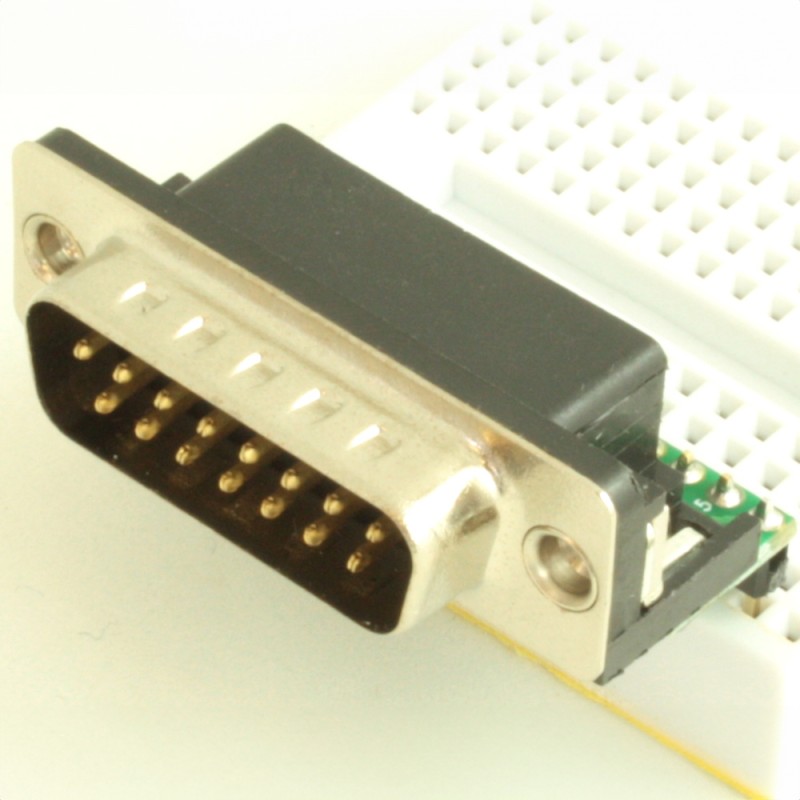1 pcs : CN0031 - DB15 MALE ADAPTER BOARD