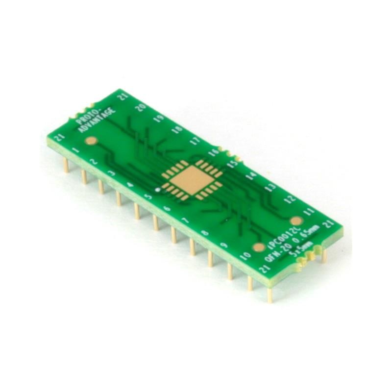 1 pcs : IPC0012C - QFN-20 TO DIP-24 SMT ADAPTER (0.