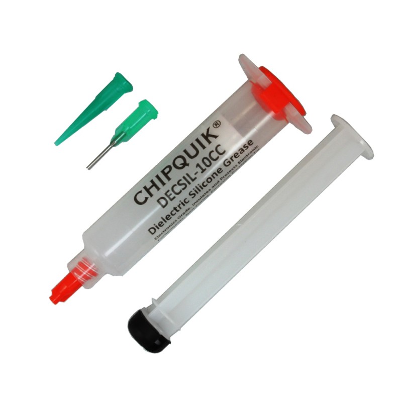 1 pcs : DECSIL-10CC - DIELECTRIC SILICONE GREASE 10ML