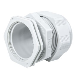 1 pcs - SIB SIB-TEC Series Grey PA 6 Cable Gland, M50 Thread, 24mm Min, 38.5mm Max, IP68
