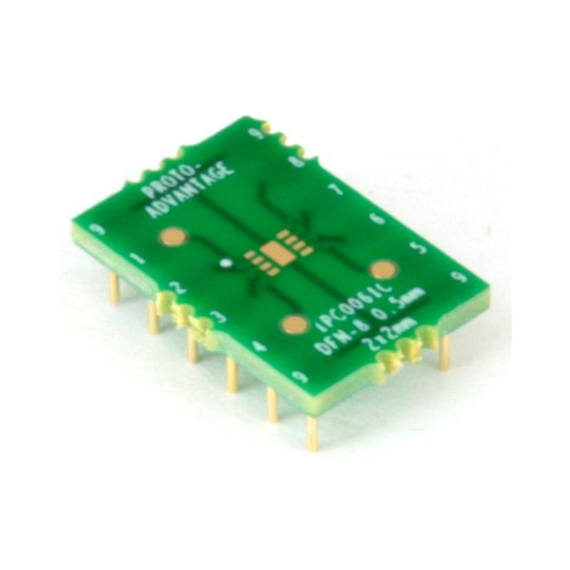 1 pcs : IPC0061C - DFN-8 TO DIP-12 SMT ADAPTER (0.5