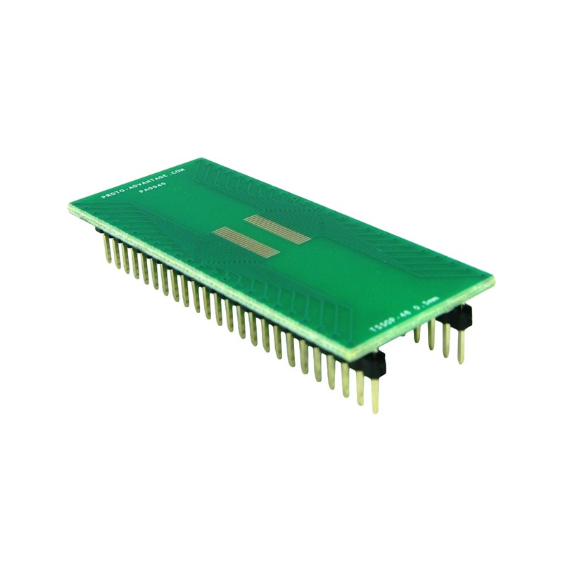 1 pcs : PA0040 - TSSOP-48 TO DIP-48 SMT ADAPTER