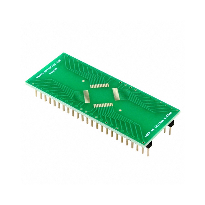 1 pcs : PA0240 - LQFP-48 TO DIP-48 SMT ADAPTER