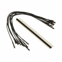 1 pcs : 920-0106-01 - QTY. 10 7' BLACK FEMALE JUMPERS