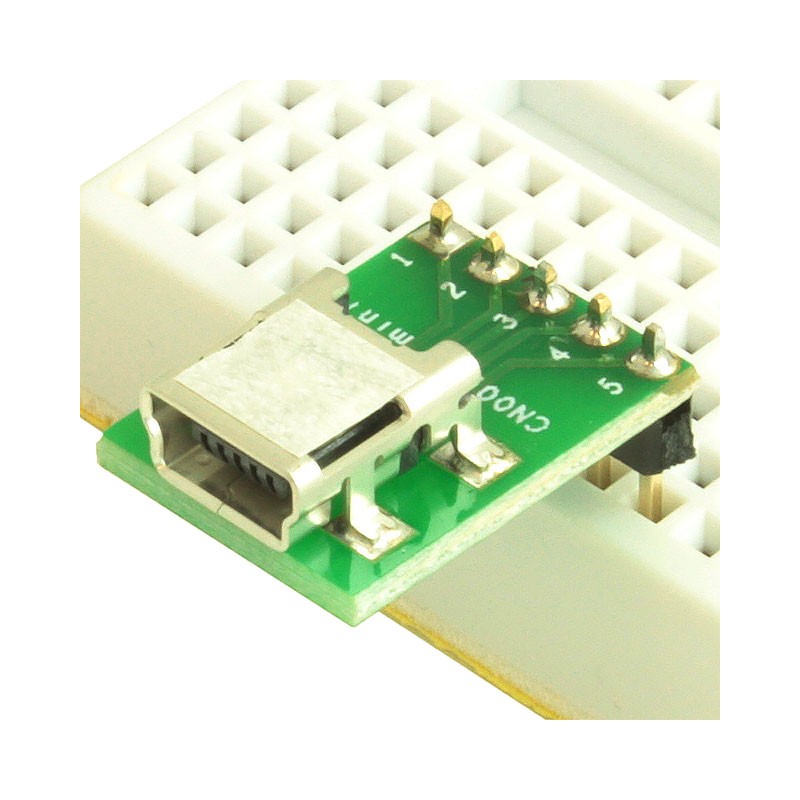 1 pcs : CN0010 - USB - MINI B ADAPTER BOARD