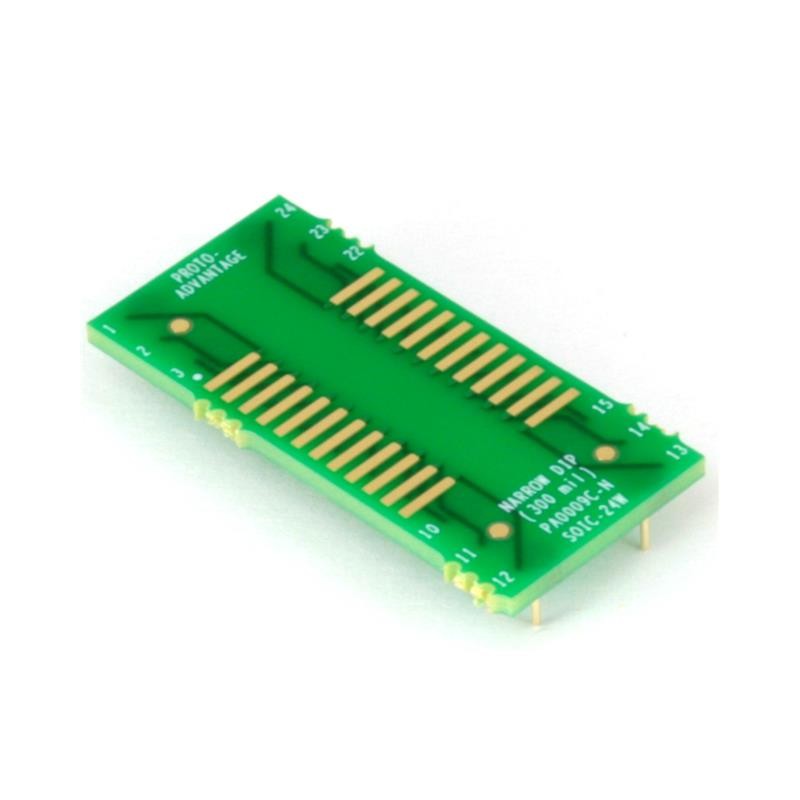 1 pcs : PA0009C-N - SOIC-24 TO DIP-24 NARROW SMT ADA