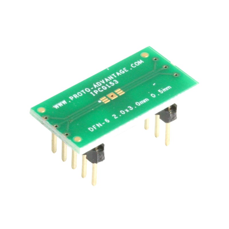 1 pcs : IPC0153 - DFN-6 TO DIP-10 SMT ADAPTER