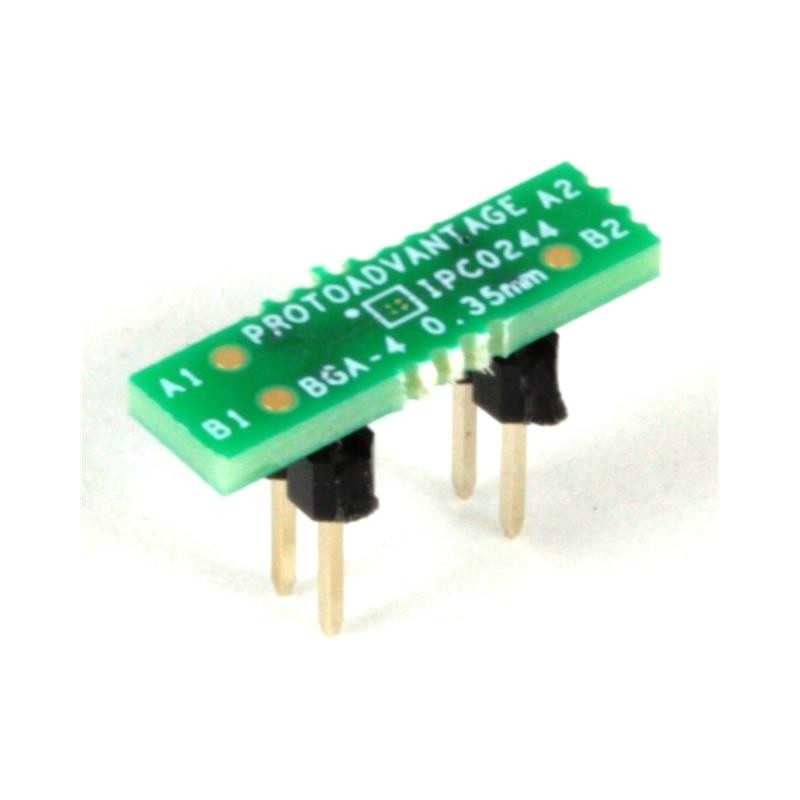 1 pcs : IPC0244 - BGA-4 TO DIP-4 SMT ADAPTER (0.35