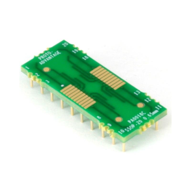 1 pcs : PA0018C - SSOP-20 TO DIP-20 SMT ADAPTER (0