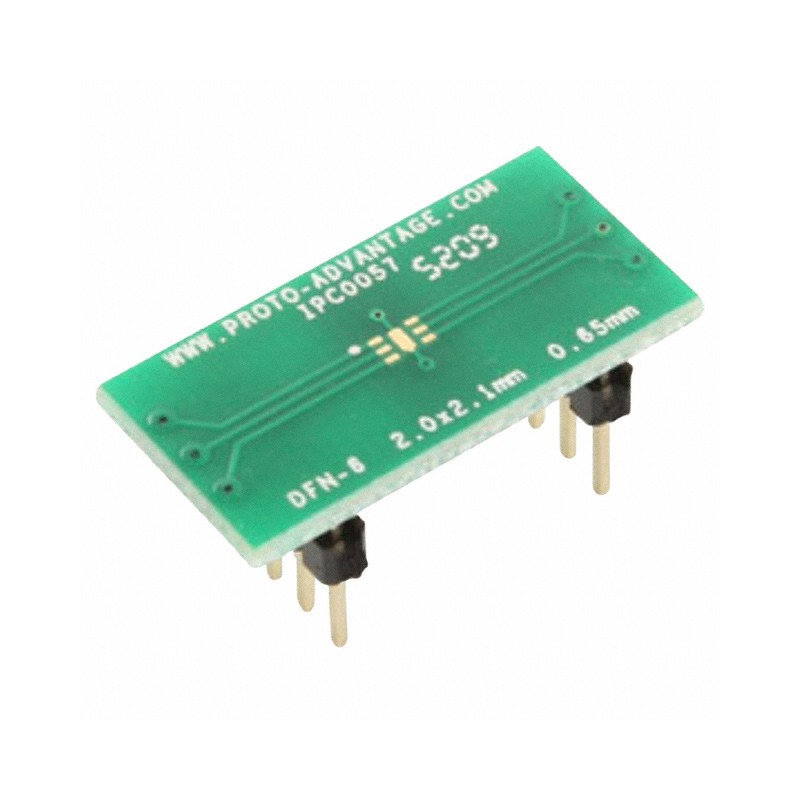 1 pcs : IPC0057 - DFN-6 TO DIP-10 SMT ADAPTER