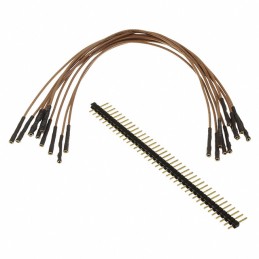 1 pcs : 920-0206-01 - 10 PACK 7' FEMALE BROWN JUMPERS