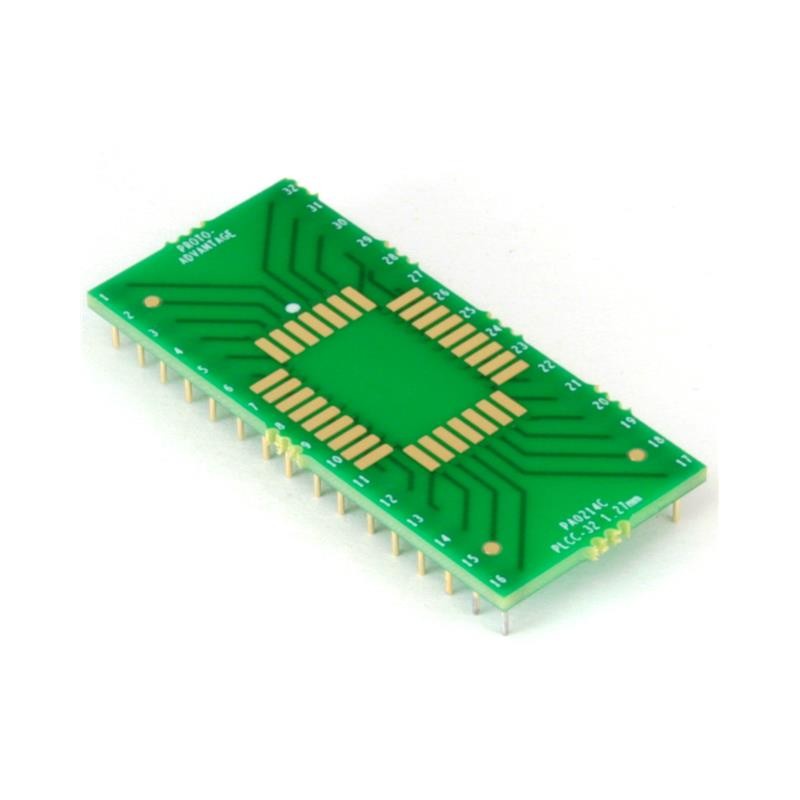1 pcs : PA0214C - PLCC-32 TO DIP-32 SMT ADAPTER (5