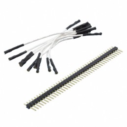 1 pcs : 920-0163-01 - QTY. 10 3' WHITE FEMALE JUMPERS